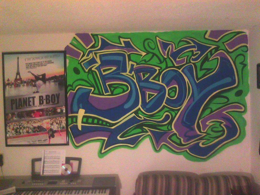 Paperboy Mural Bboy Mural 02 by BreakerJoe on DeviantArt
