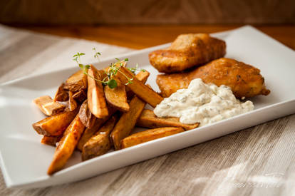 Vegan Tofu n chips