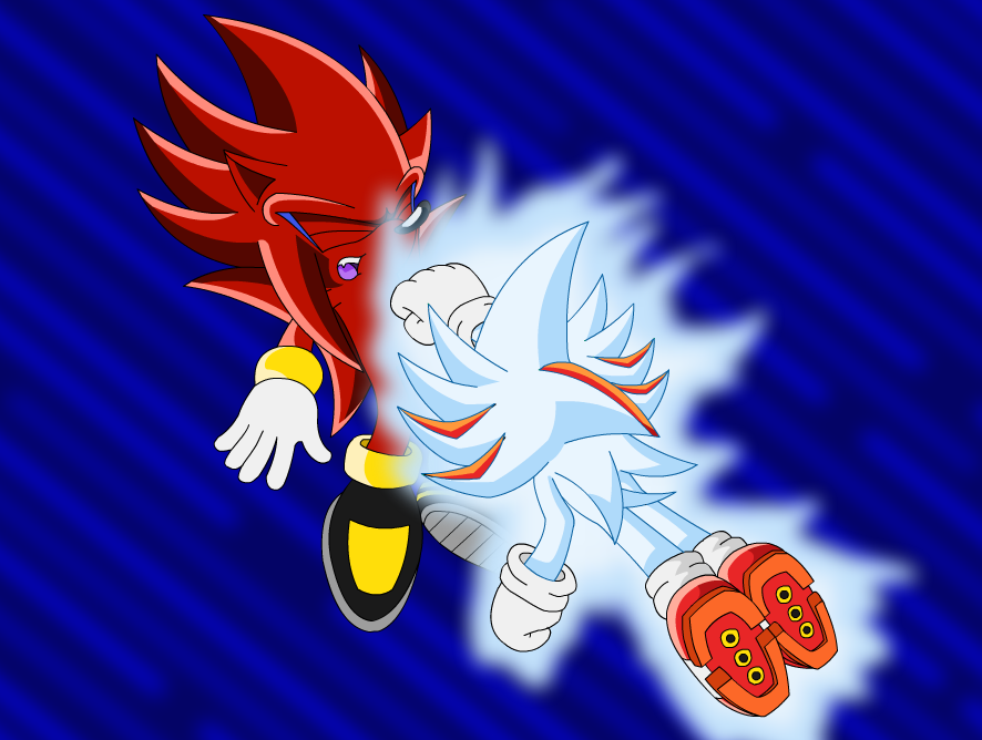 Hyper Shadic Vs Perfect Nazo by SolarFoxProductions on DeviantArt