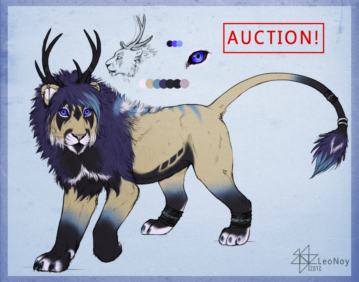 Horned Lion Auction- CLOSED