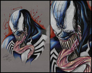 Venom Poster - Crayola