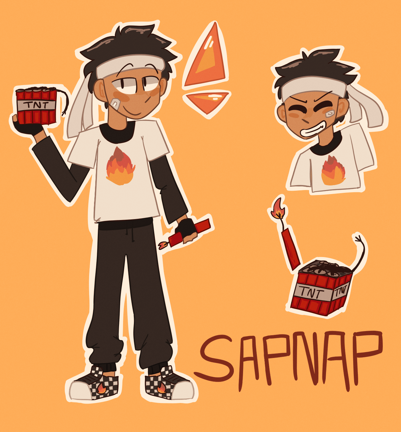 Sapnap by EmeraldtheWolfGem on DeviantArt