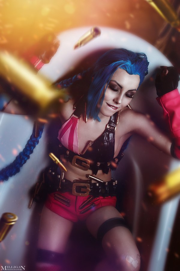 Jinx league of legends cosplay