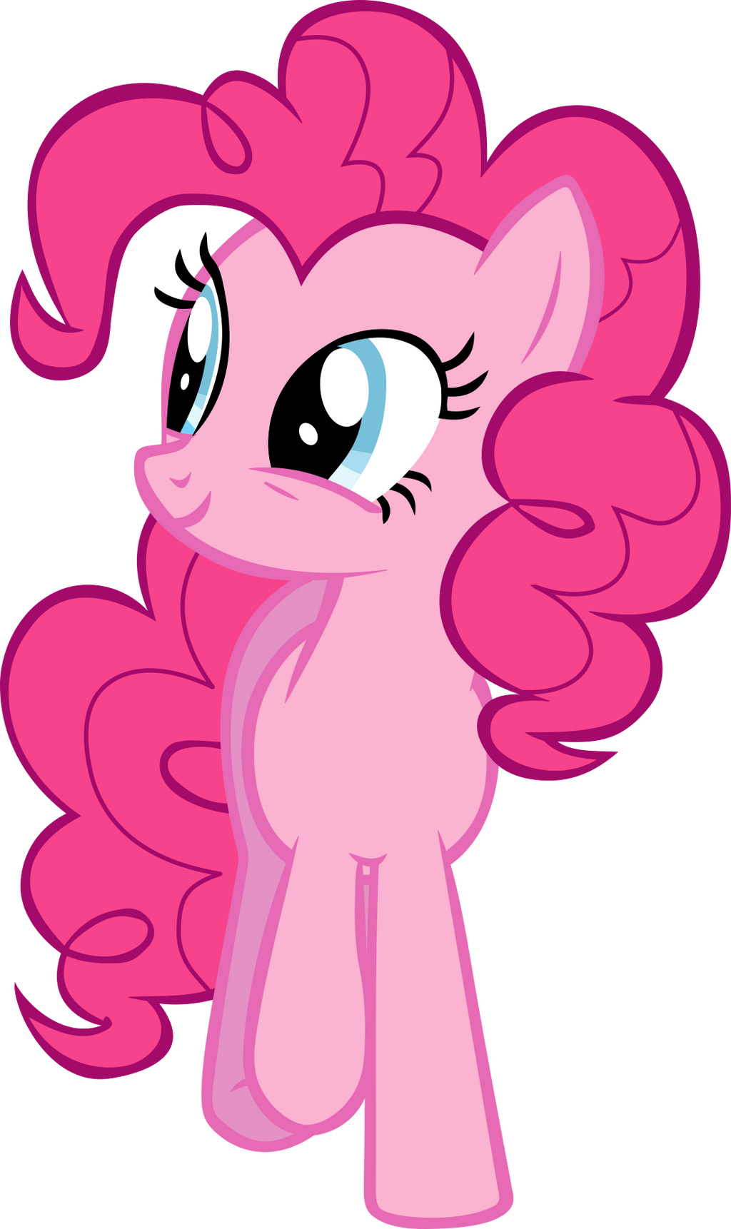 Pretty Pink Party Pony by FrownFactory on DeviantArt