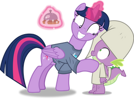 Spike needs an adult