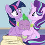 Twilight, Spike and Starlight