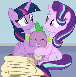 Twilight, Spike and Starlight