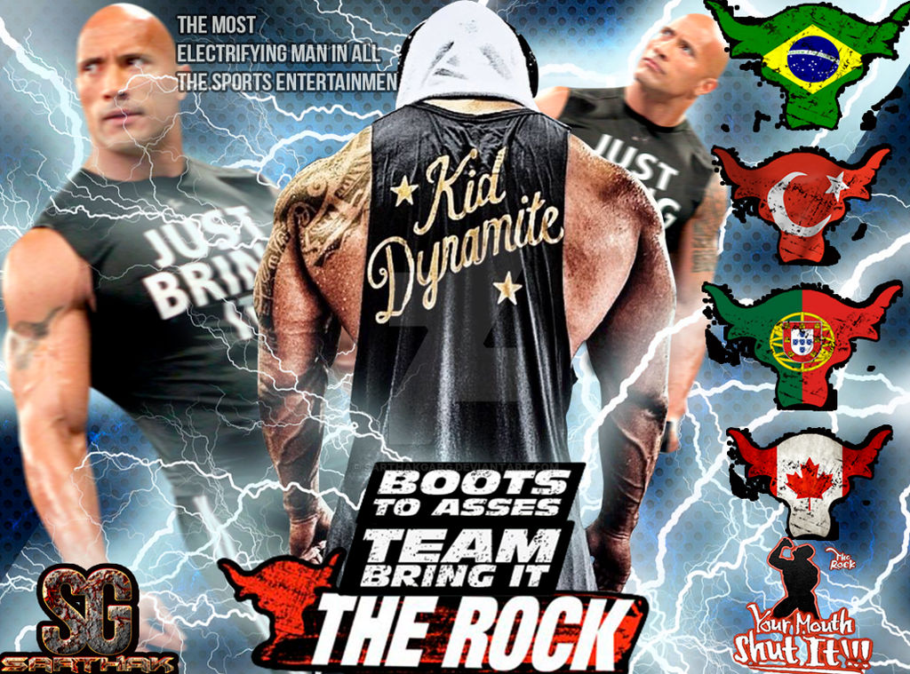 The Rock Wallpaper by SarthakGarg on DeviantArt