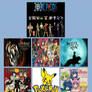 Top ten Fav. Animes