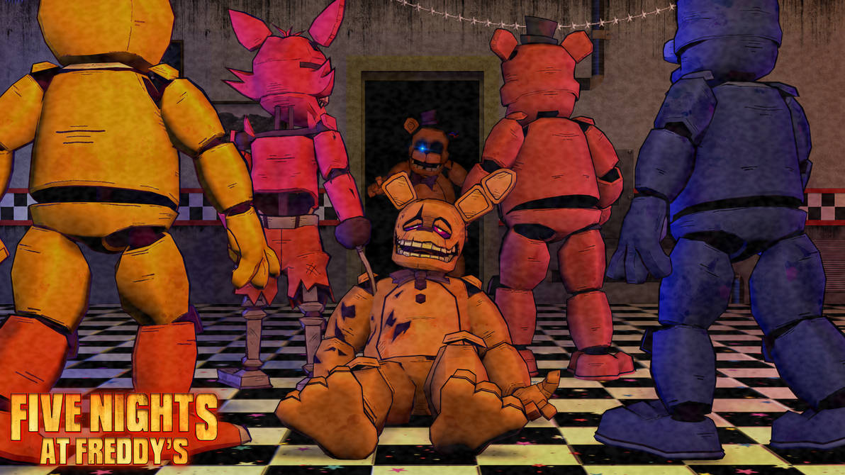 Yello Fat Rabbit The Yellow Rabbit Death - FNAF Movie by DrShadix on DeviantArt
