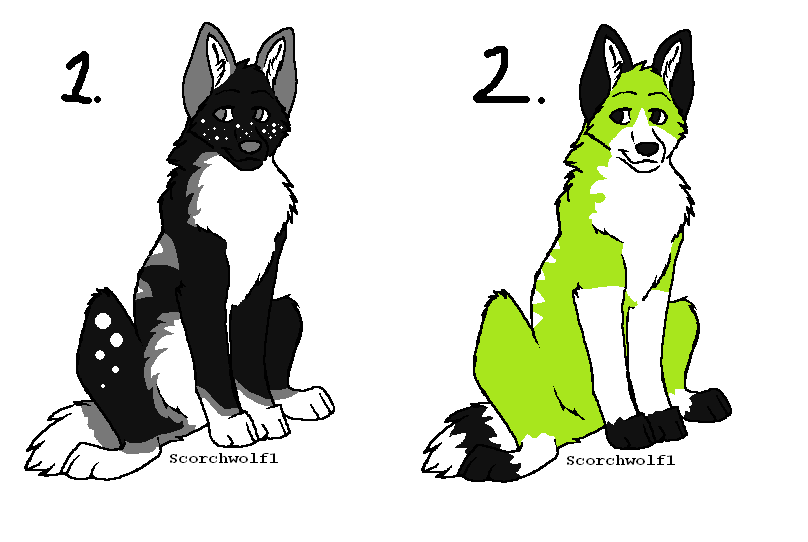 Adopts - 8 points each