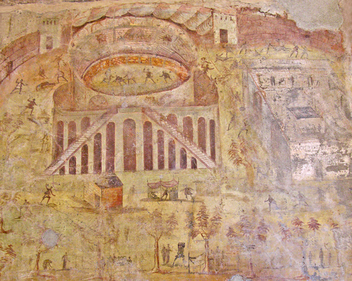 Amphitheater Fresco by kerrybush42 Amphitheater Fresco by kerrybush42