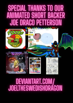 Special Thanks Animated Short Backer Joe Draco