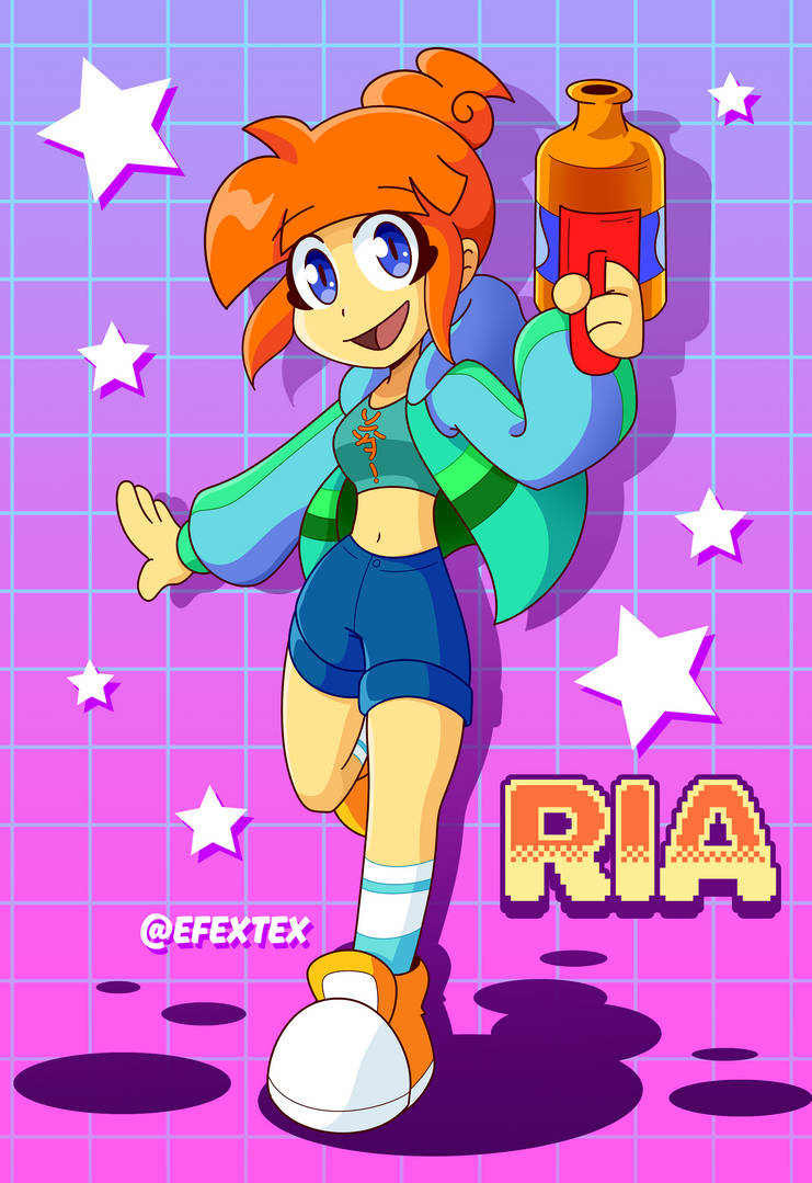 Ria from PopSlinger by EFEXTEX on DeviantArt