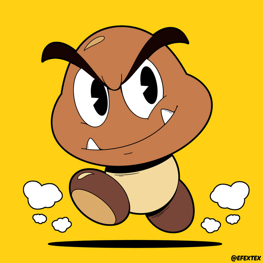 Goomba Rideable Goomba run! by EFEXTEX on DeviantArt