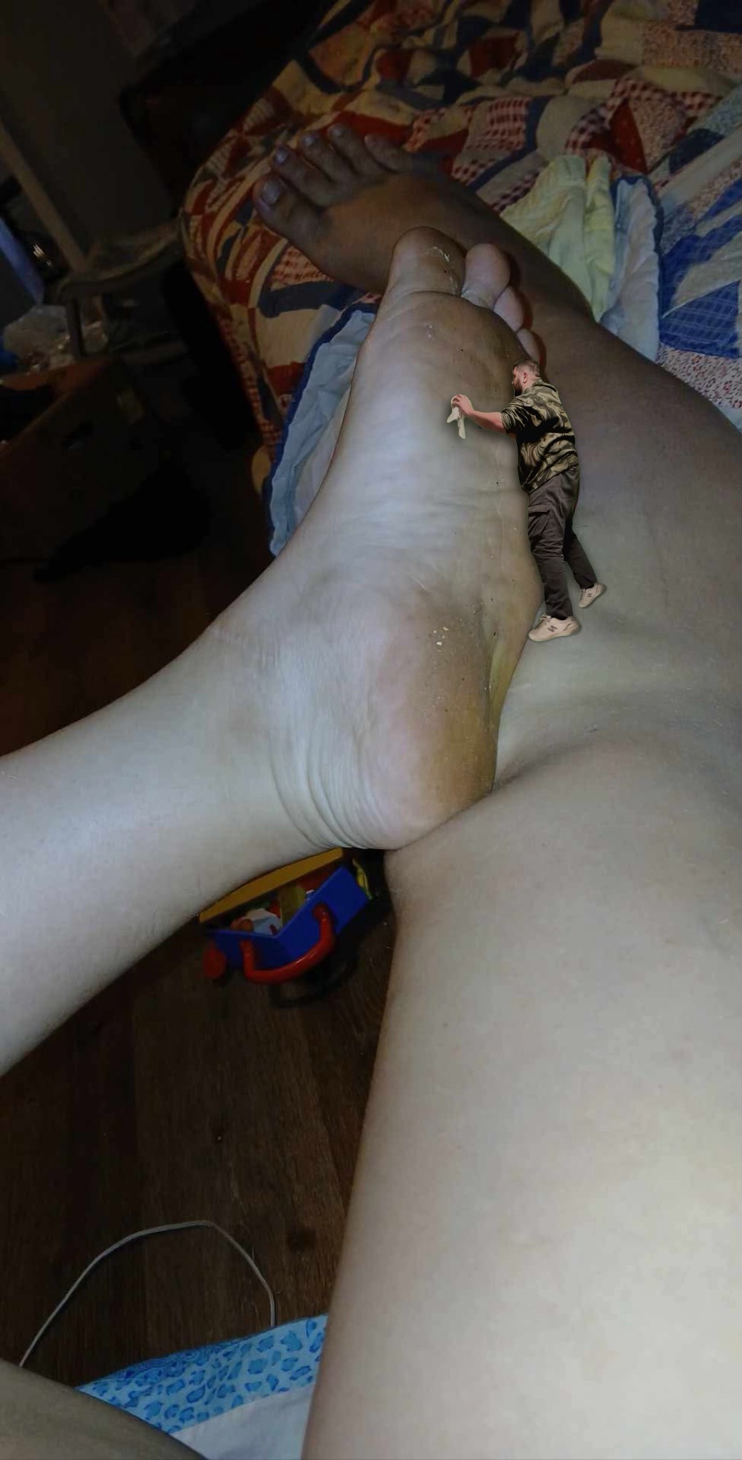 Ashleys soles stay dirty for you
