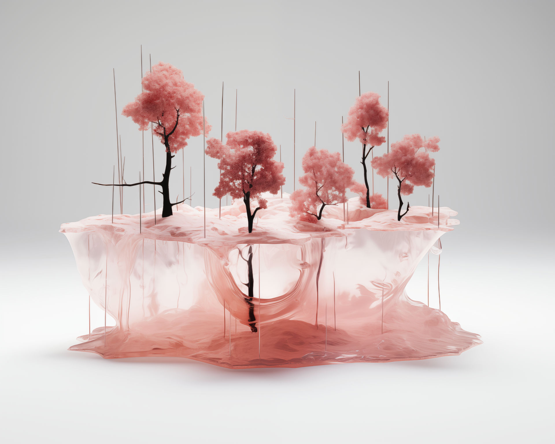 A dreamscape of abstract floating island by SteveArts99 on DeviantArt