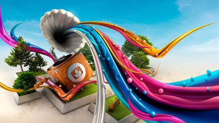 Desktopography 2013 - Gramophone