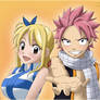 Coloring: Natsu and Lucy