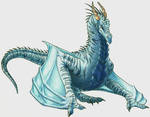 Blue Wyvern by Mirsathia