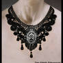 Gothic necklace 'Evil Queen'