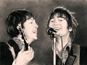 Lennon and McCartney 1966