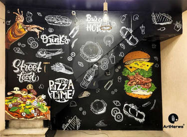 Pizza-wall-art-for-restaurants-painting-Pizza-wall