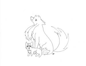 My New Dog Chapter Pic Lineart