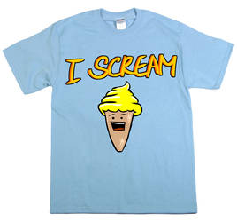 T-Shirt Design: I Scream
