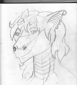 drawing practice 4 dragon face