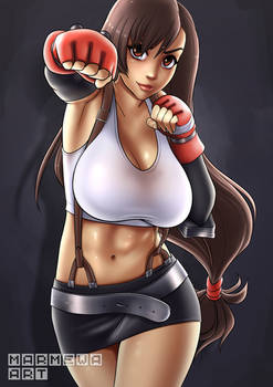 Tifa Lockhart | 1,000 Follower Giveaway Commission