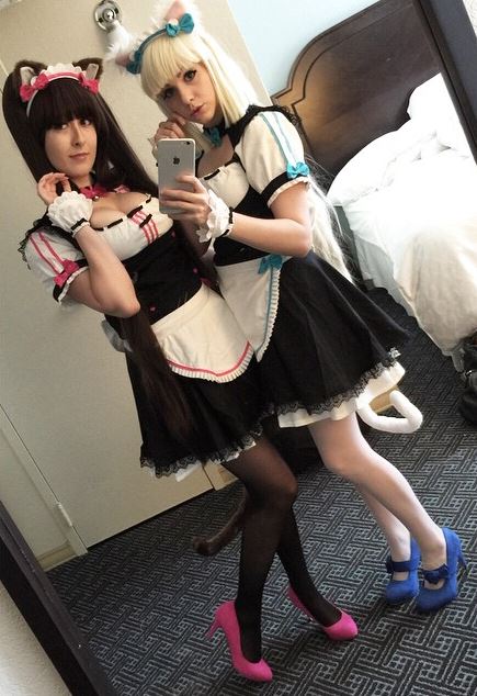 Neko Paradise Chocola and Vanilla Cosplay