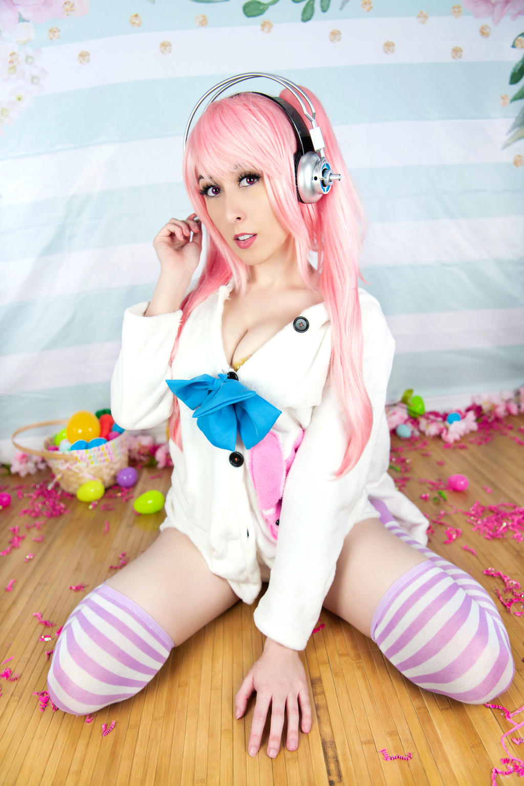 Super sonico ero cosplay