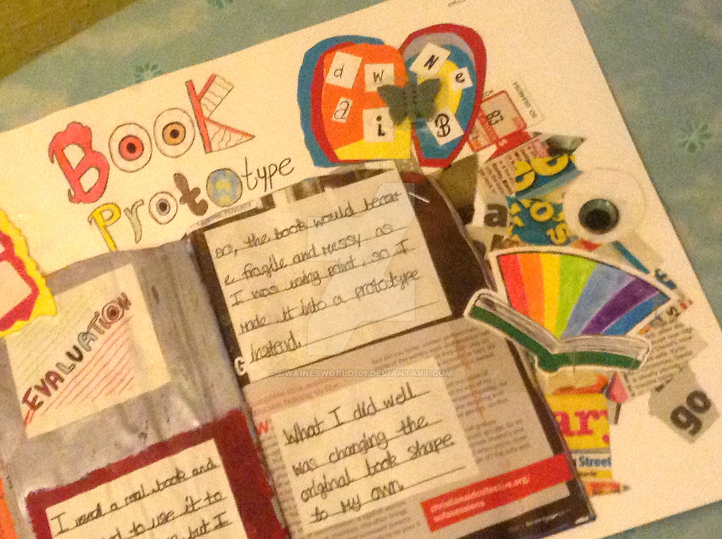 Book Prototype Second View by DwainesWorld101 on DeviantArt