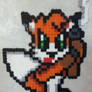 Thread Bound Freddy perler art