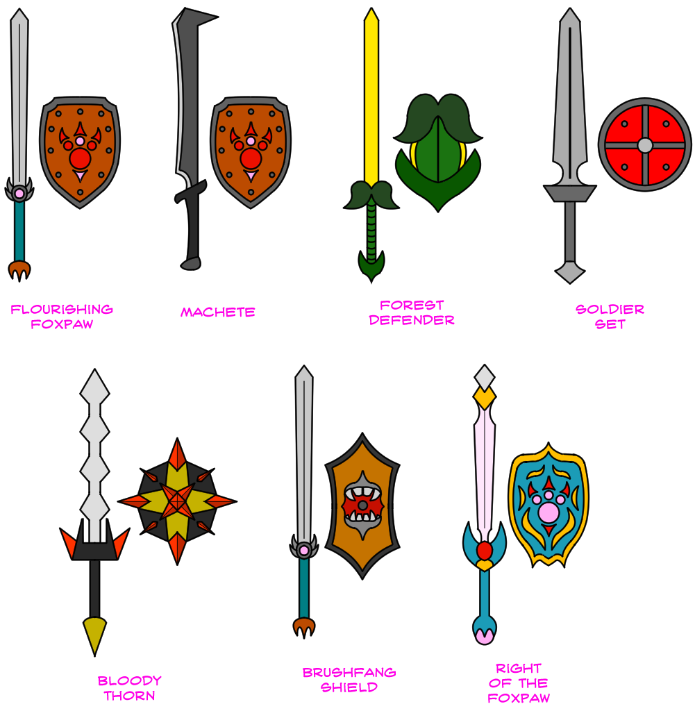 Armon Weapon Set