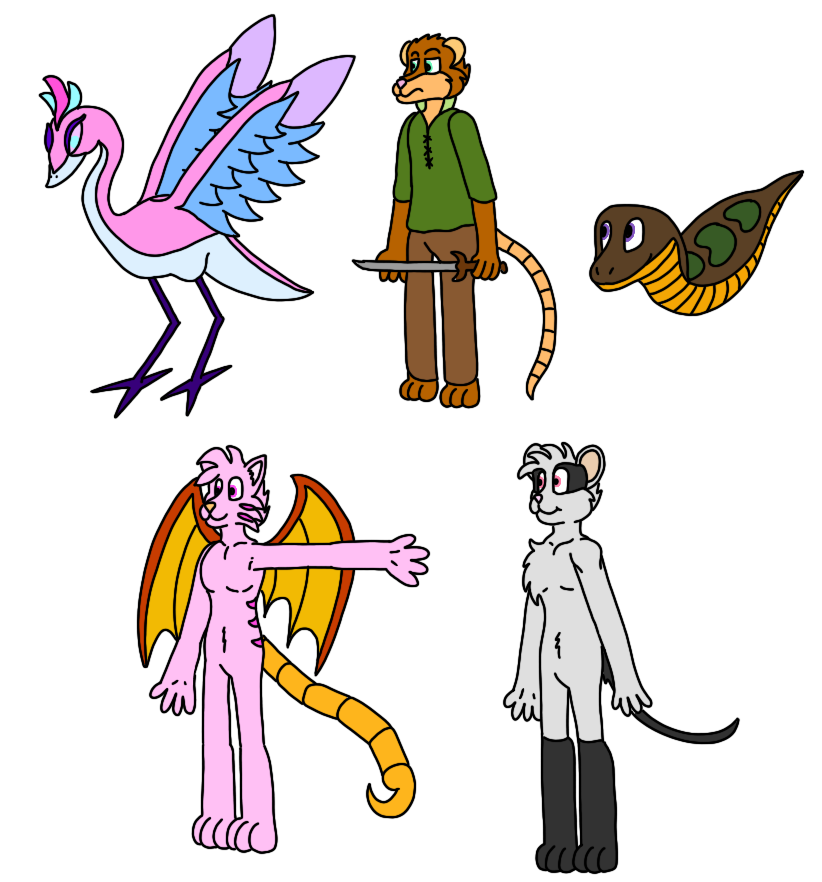 Unused characters