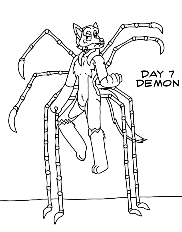Atlus Artober Day 7 - Demon