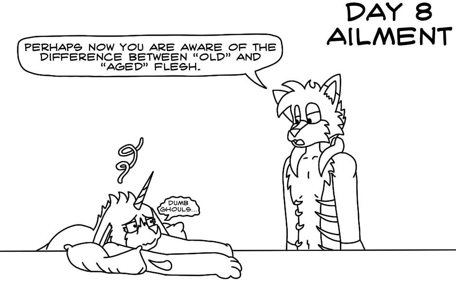 Atlus Artober Day 8 - Ailment