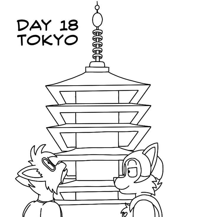 Atlus Artober Day 18 - Tokyo