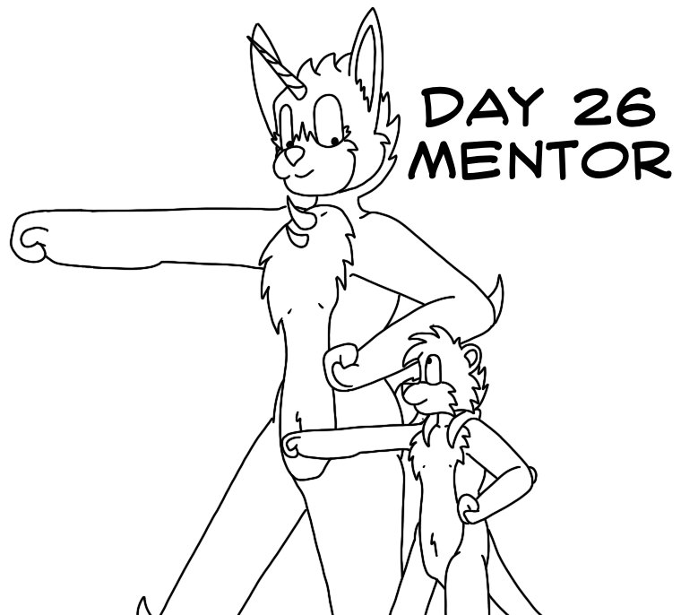 Atlus Artober Day 26 - Mentor