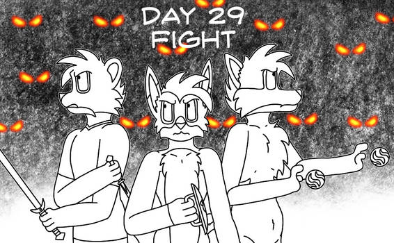 Atlus Artober Day 29 - Fight