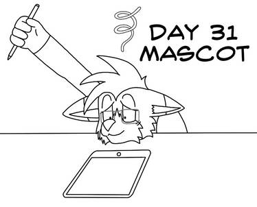 Atlus Artober Day 31 - Mascot