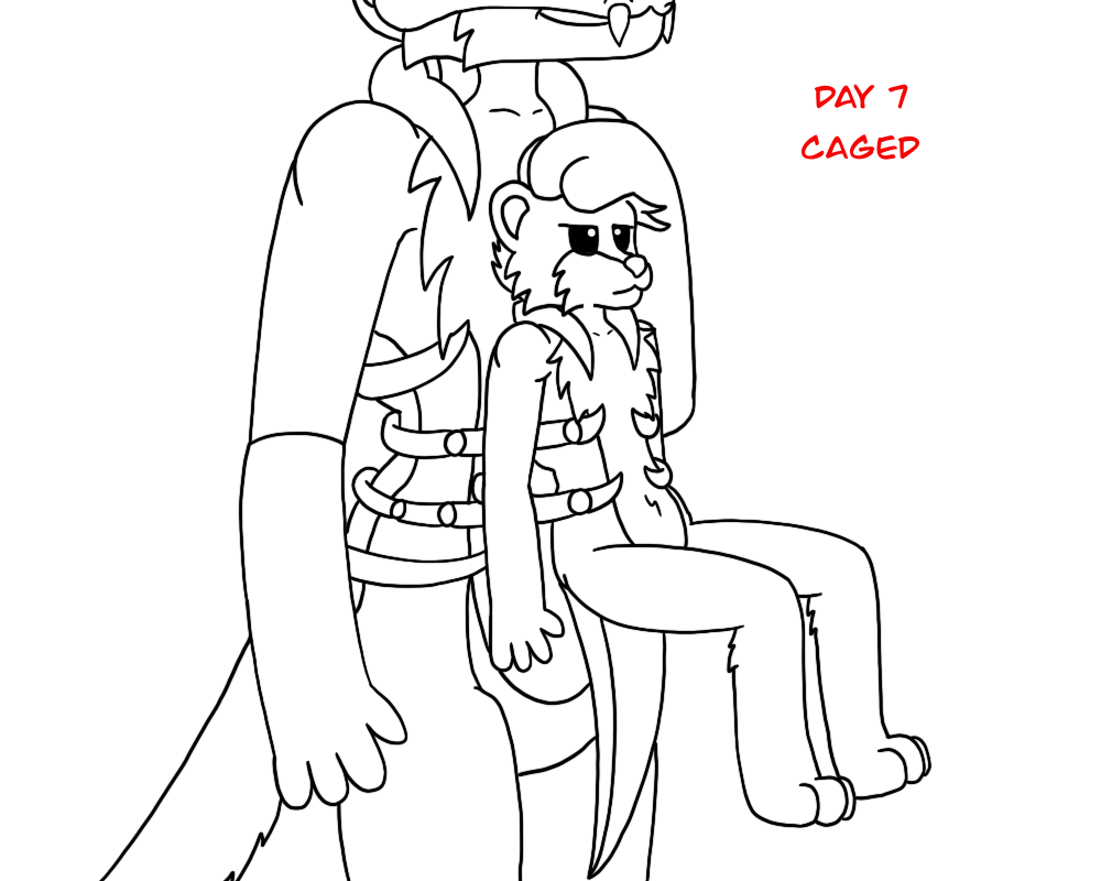 Darktober Day 7 - Caged