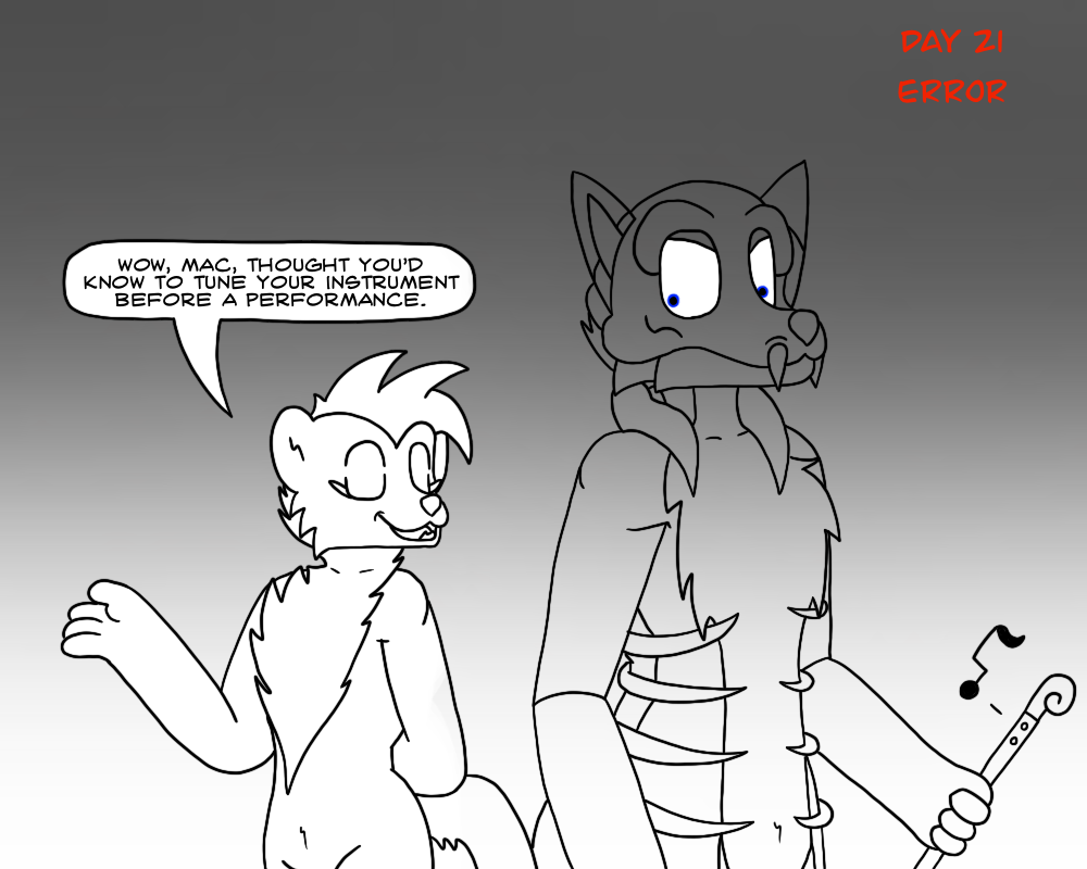 Darktober Day 21 - Error