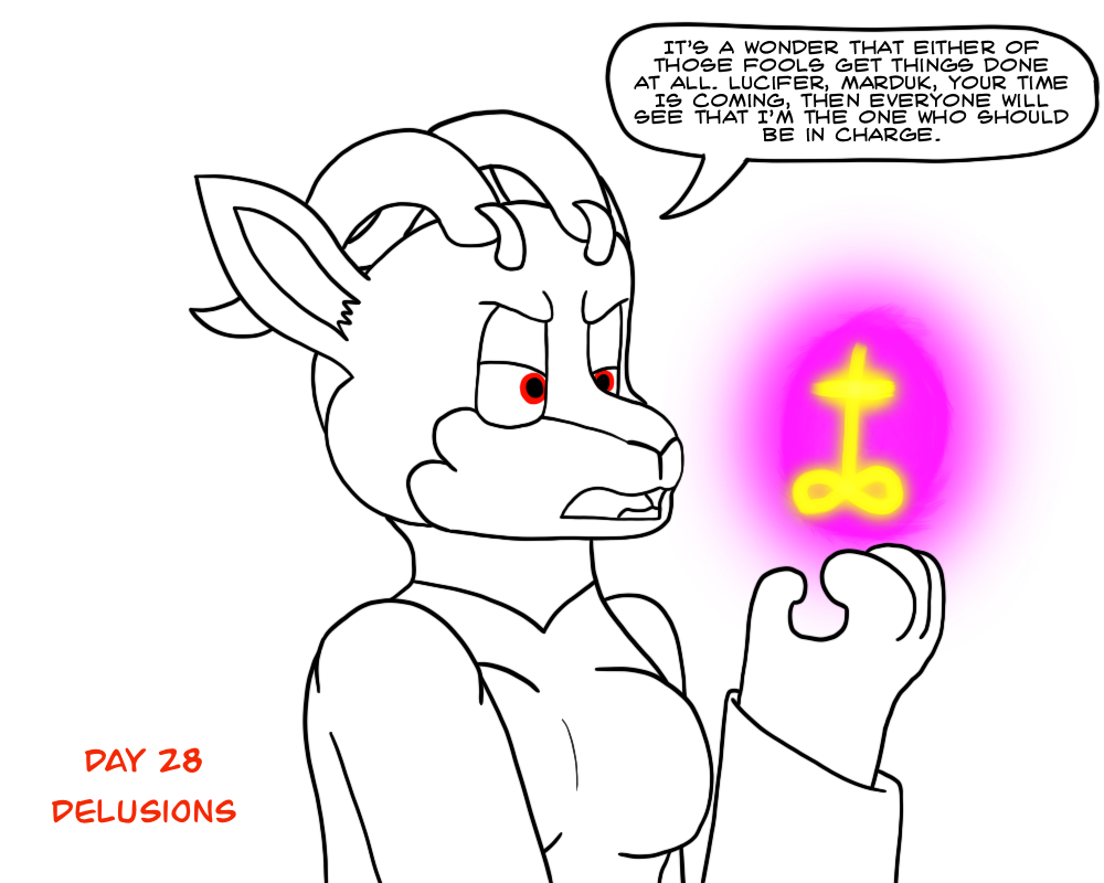 Darktober Day 28 - Delusions
