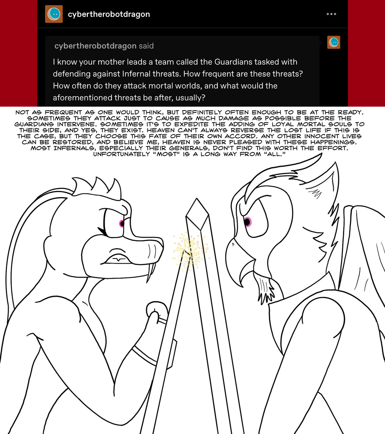 Demonic threats