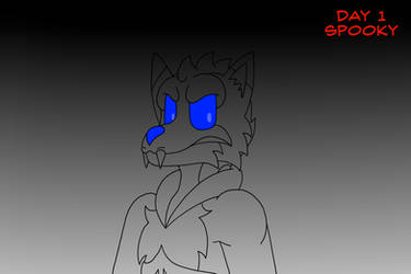 Drawtober Day 1 - Spooky