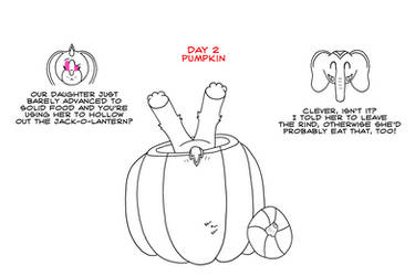 Drawtober Day 2 - Pumpkin