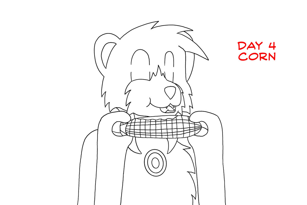 Drawtober Day 4 - Corn